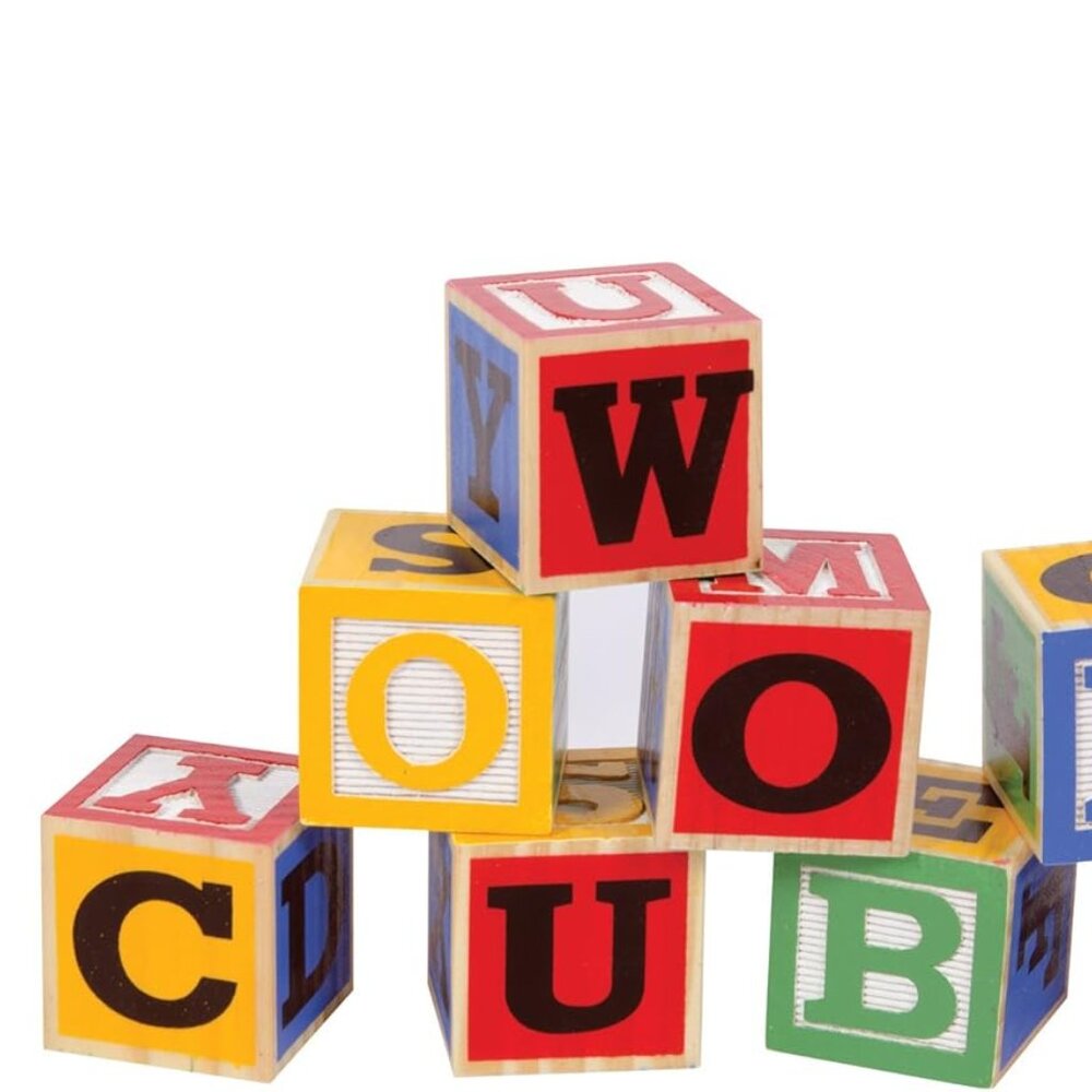 Large ABC Wood Blocks - Picture 2 of 2